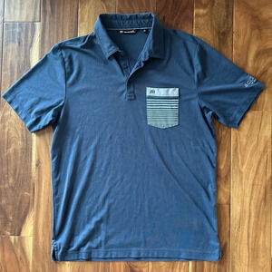 Travis Mathew Blue Polo size Large